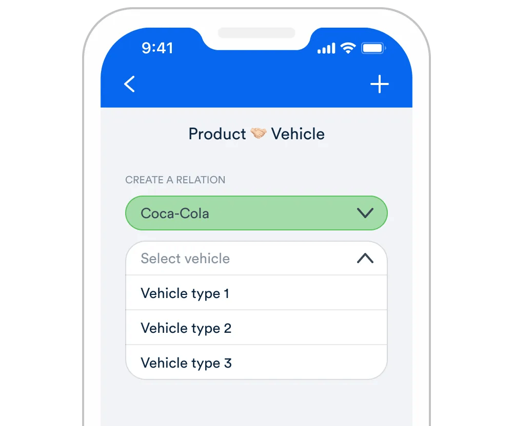 product and vehicle