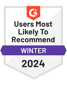 Users Most Likely To Recomend- Winter 2024