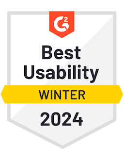 Best Usability - Winter 2024